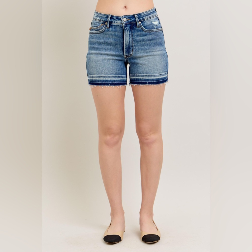 Judy Blue Medium Wash Denim Jean Shorts